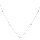 1/6CTW-DIA CN FASHION NECKLACE (20 INCH)